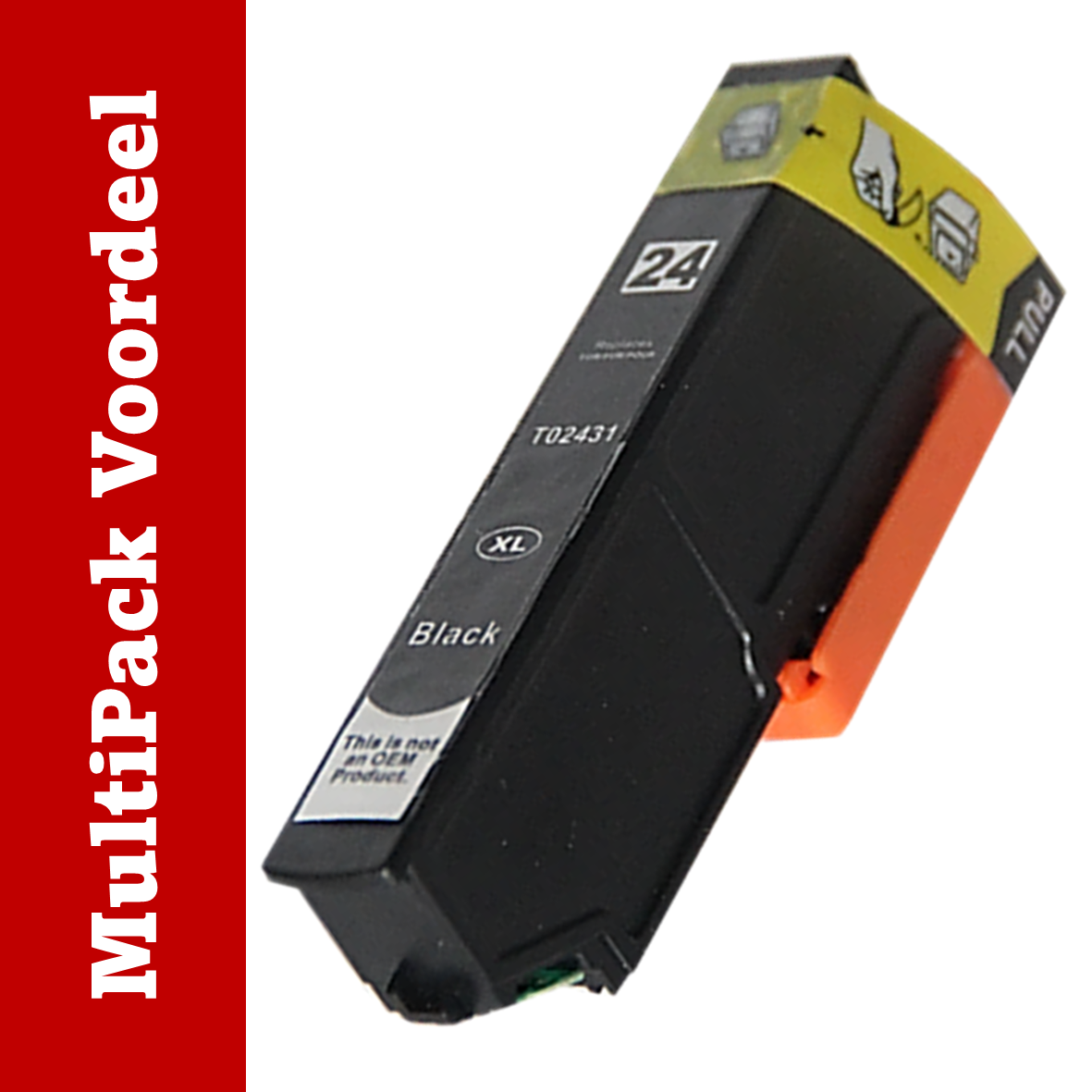 Huismerk 24 / T24 XL Epson Inktcartridges | MultiPacks & Los | XXL, Meer Prints, Zelfde Cartridge | ISO9001, ISO14001, CE, Rohs |