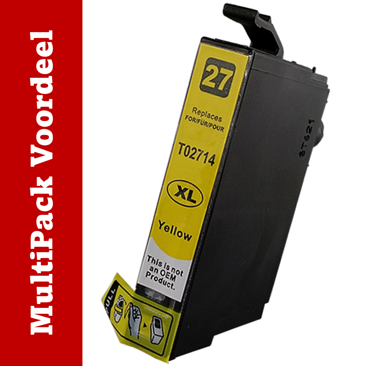 Huismerk 27 XL Epson Inktcartridges | MultiPacks & Los | XXL, Meer Prints, Zelfde Cartridge | ISO9001, ISO14001, CE, Rohs |