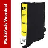 Huismerk 34 XL Epson Inktcartridges | MultiPacks & Los | XL, Meer Prints, Zelfde Cartridge | ISO9001, ISO14001, CE, Rohs |