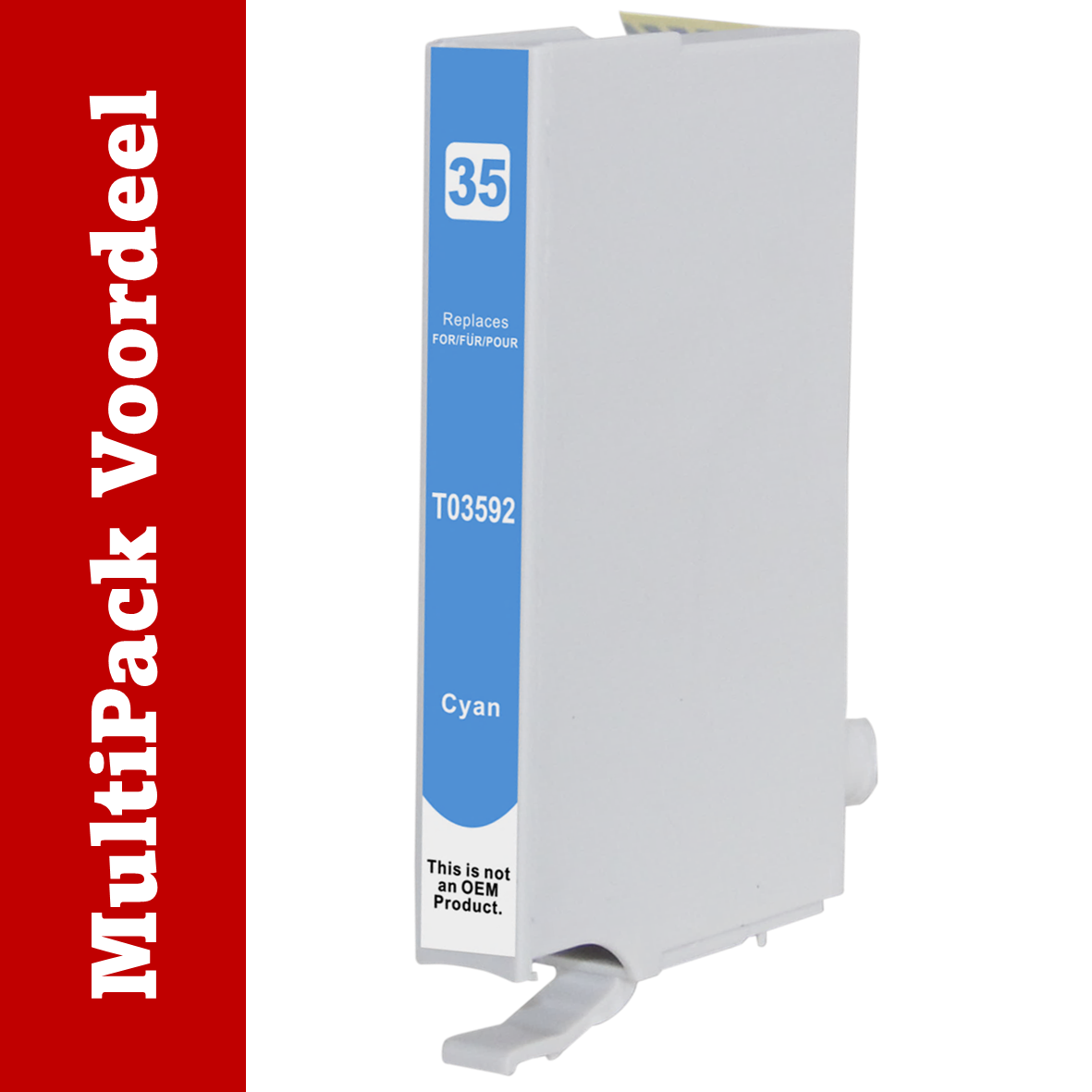 Huismerk 35 XL Epson Inktcartridges | MultiPacks & Los | XL, Meer Prints, Zelfde Cartridge | CE