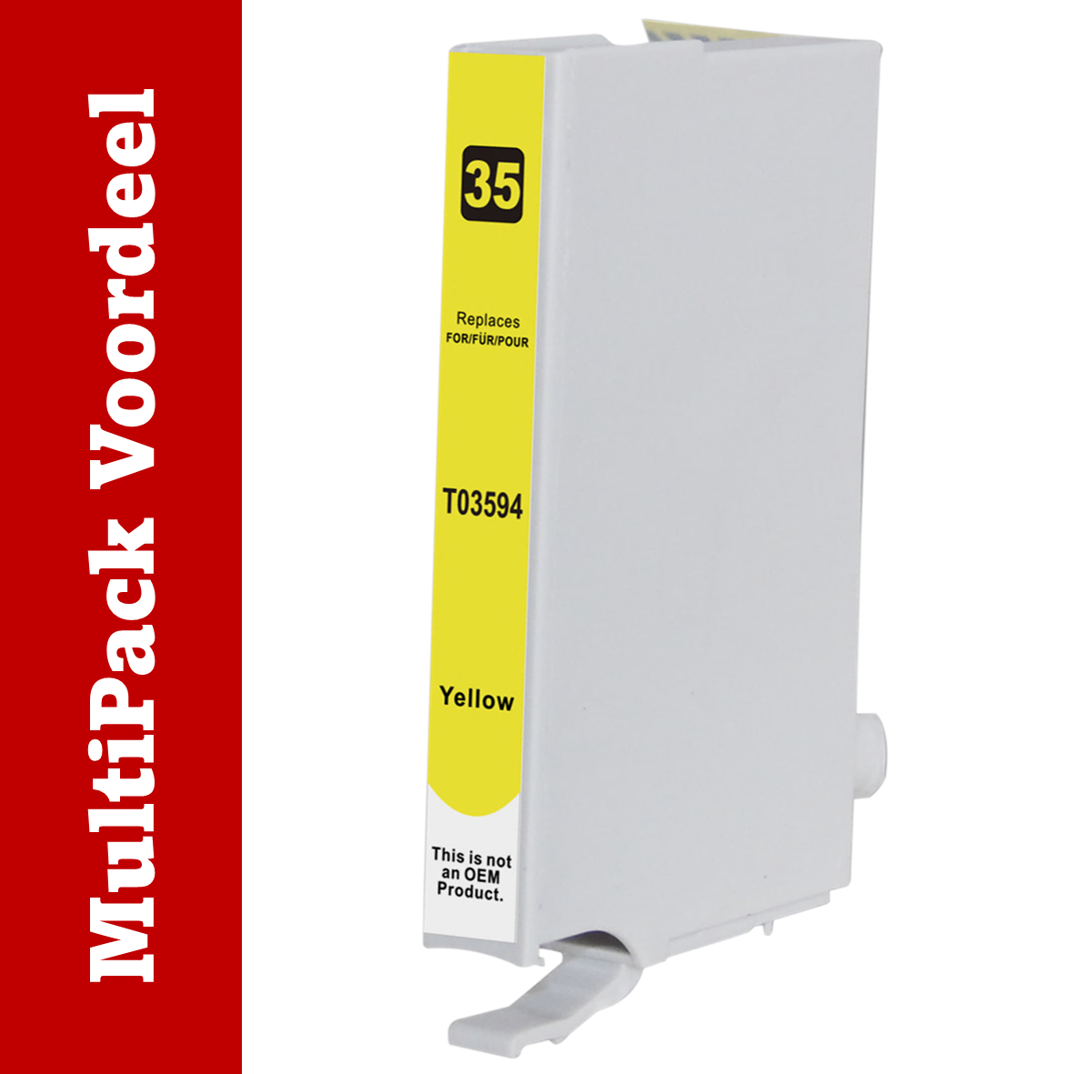 Huismerk 35 XL Epson Inktcartridges | MultiPacks & Los | XL, Meer Prints, Zelfde Cartridge | CE