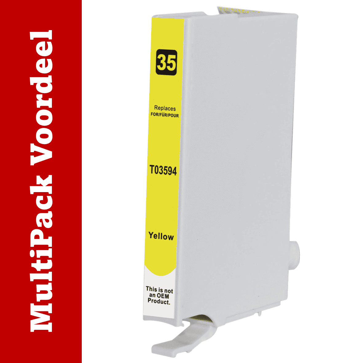 Huismerk 35 XL Epson Inktcartridges | MultiPacks & Los | XL, Meer Prints, Zelfde Cartridge | CE