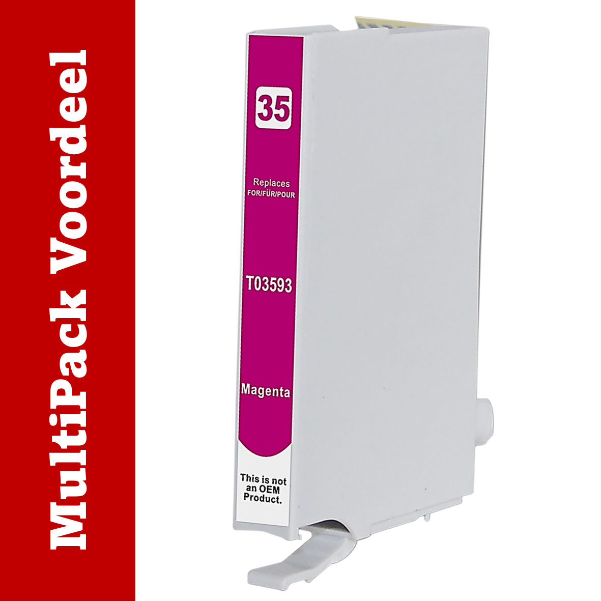 Huismerk 35 XL Epson Inktcartridges | MultiPacks & Los | XL, Meer Prints, Zelfde Cartridge | CE