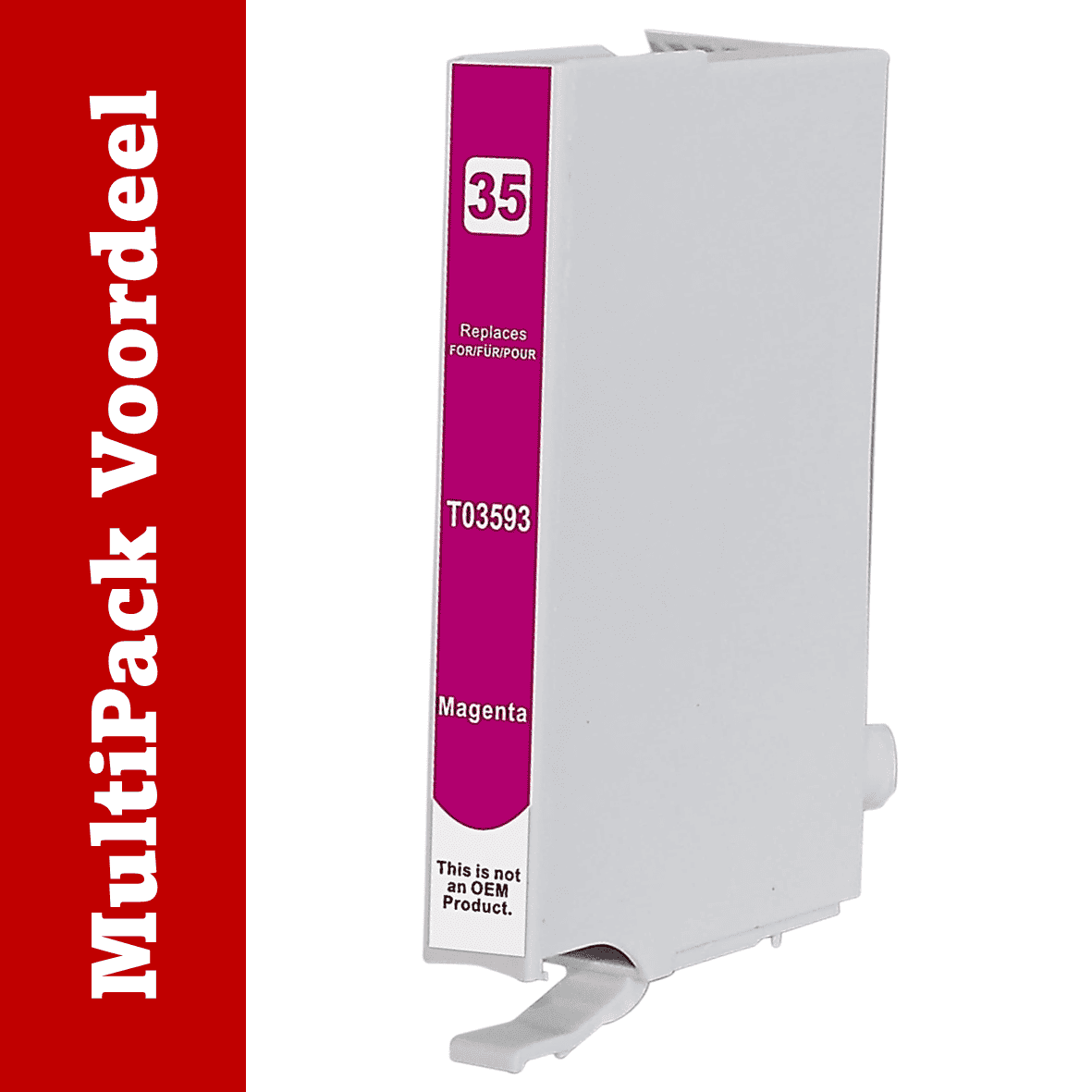 Huismerk 35 XL Epson Inktcartridges | MultiPacks & Los | XL, Meer Prints, Zelfde Cartridge | CE