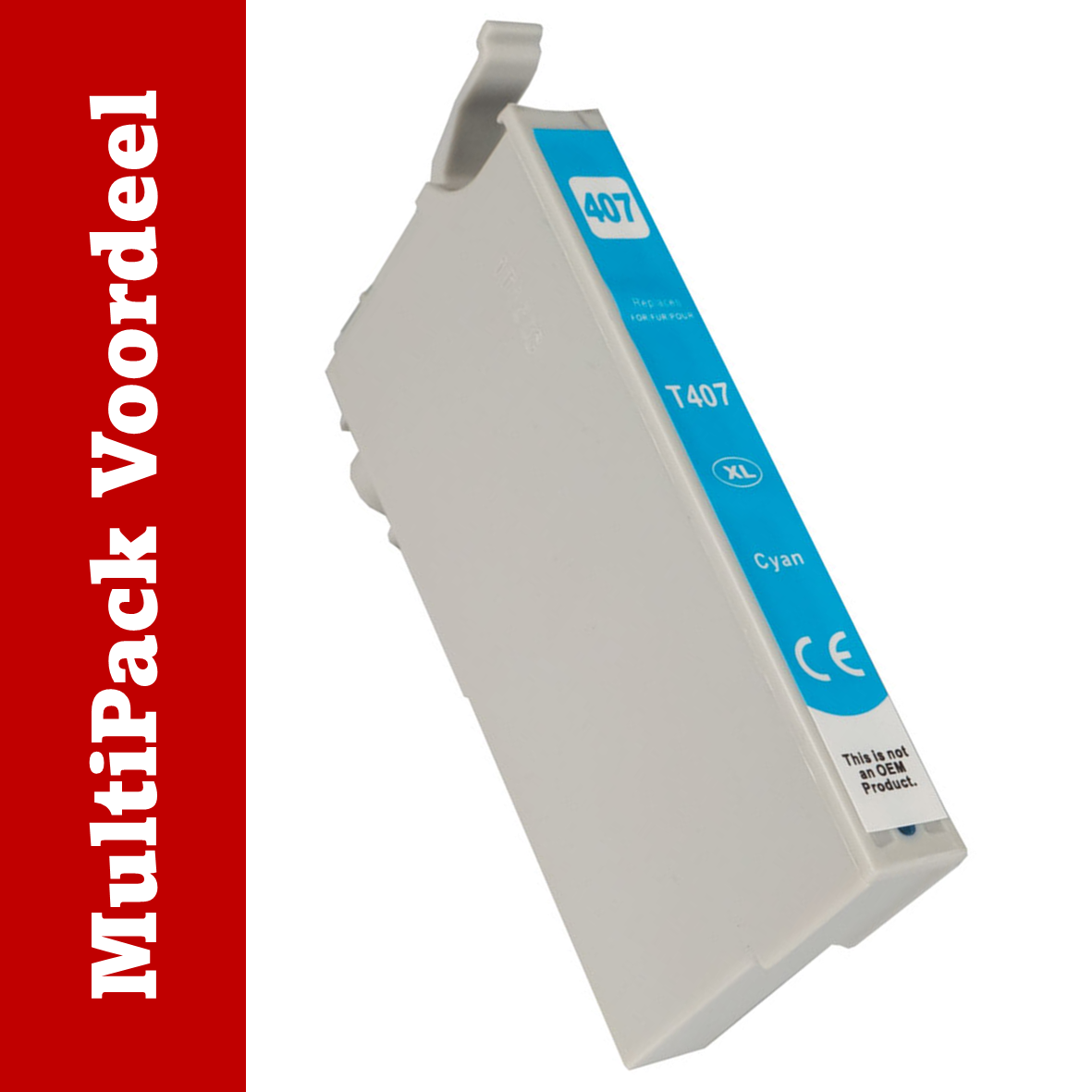 Huismerk 407 XL Epson Inktcartridges | MultiPacks & Los | XL, Meer Prints, Zelfde Cartridge | ISO9001, ISO14001, CE, Rohs |