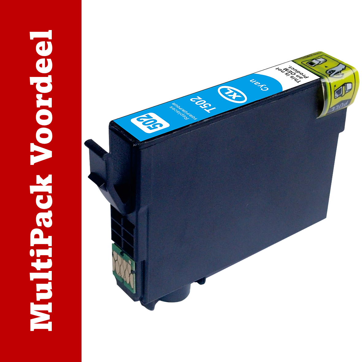Huismerk 502 XL Epson Inktcartridges | MultiPacks & Los | XL, Meer Prints, Zelfde Cartridge | ISO9001, ISO14001, CE, Rohs |