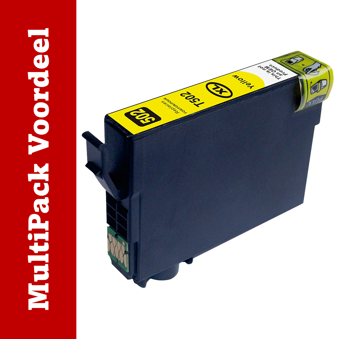 Huismerk 502 XL Epson Inktcartridges | MultiPacks & Los | XL, Meer Prints, Zelfde Cartridge | ISO9001, ISO14001, CE, Rohs |