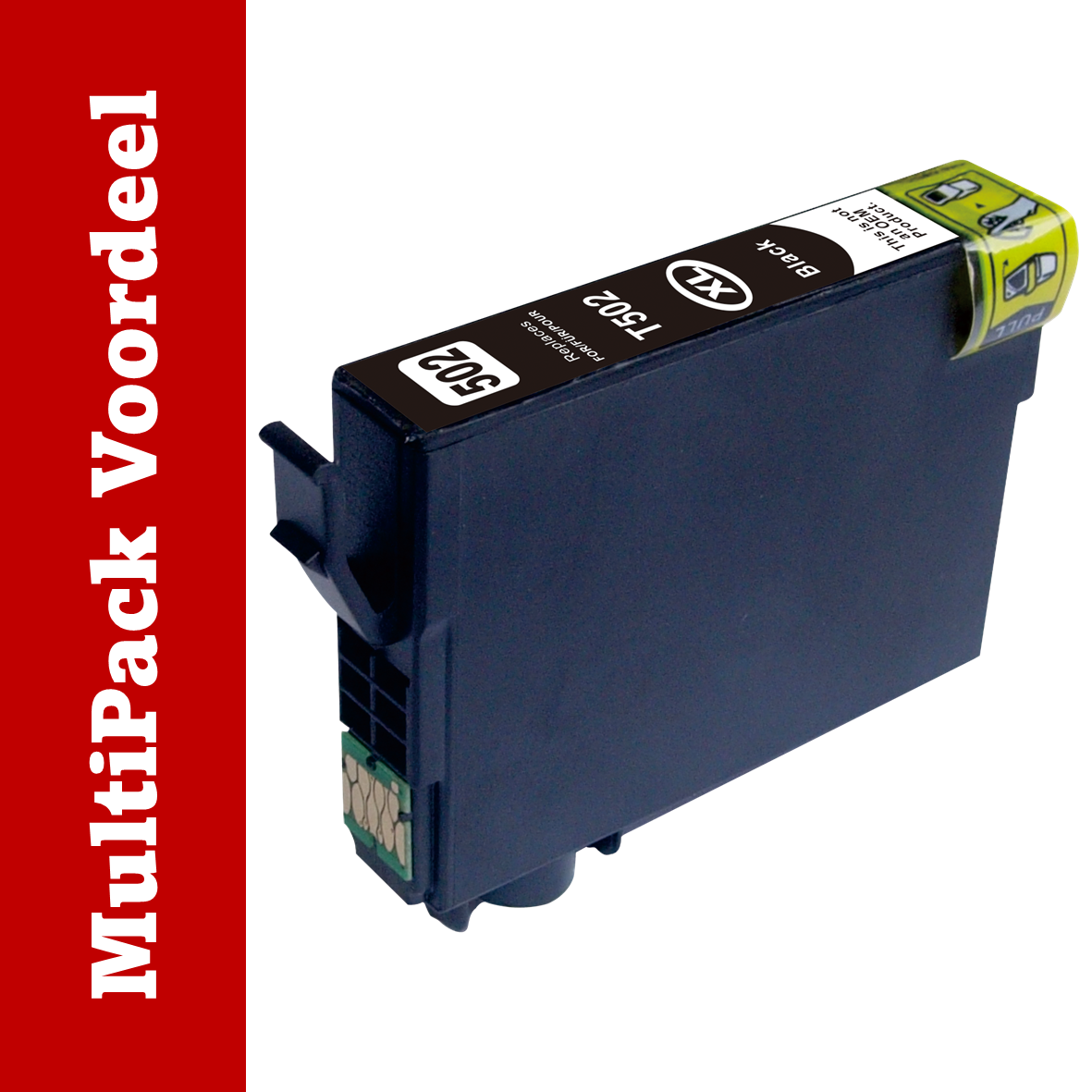 Huismerk 502 XL Epson Inktcartridges | MultiPacks & Los | XL, Meer Prints, Zelfde Cartridge | ISO9001, ISO14001, CE, Rohs |