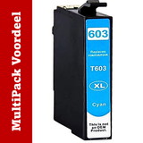 Huismerk 603 XL Epson Inktcartridges | MultiPacks & Los | XL, Meer Prints, Zelfde Cartridge | ISO9001, ISO14001, CE, Rohs |