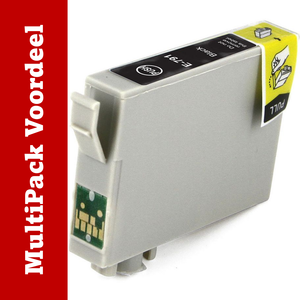 Huismerk T080-Serie XL / T0807 Epson Inktcartridges | MultiPacks & Los | XL, 2x Meer Prints, Zelfde Cartridge | CE