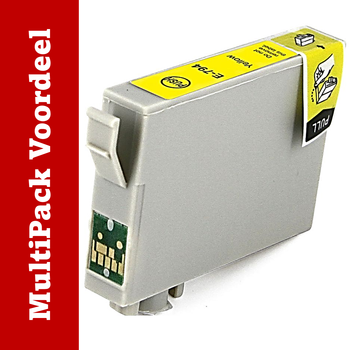 Huismerk T080-Serie XL / T0807 Epson Inktcartridges | MultiPacks | Meer Prints | CE