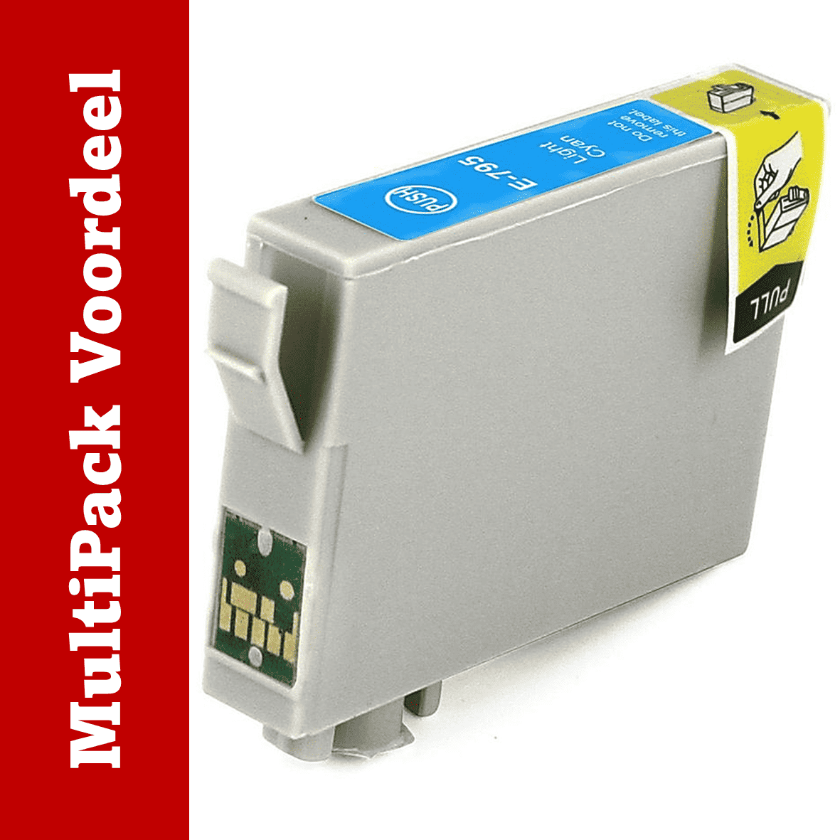 Huismerk T080-Serie XL / T0807 Epson Inktcartridges | MultiPacks | Meer Prints | CE