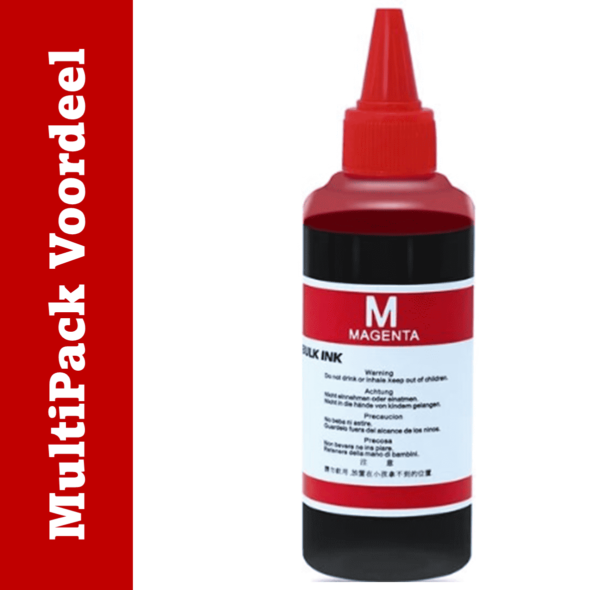 Universal Ink Bottle Suitable For Epson Printer (100 ml.) | MultiPacks & Loose | ISO9001, ISO14001, CE, Rohs |