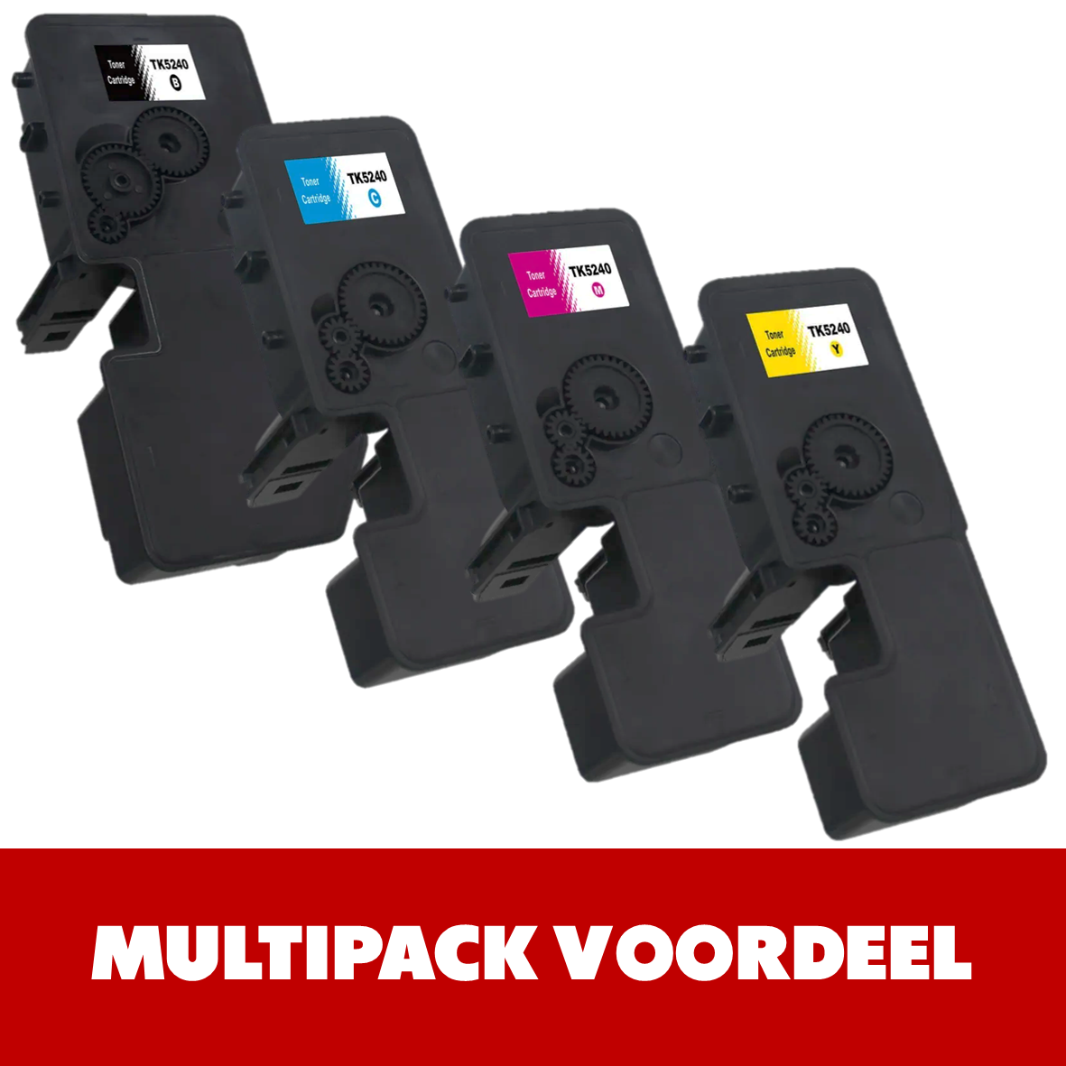 Private Label TK5240 Kyocera Toner | Black & Colour | MultiPacks | Professional Use | EU |