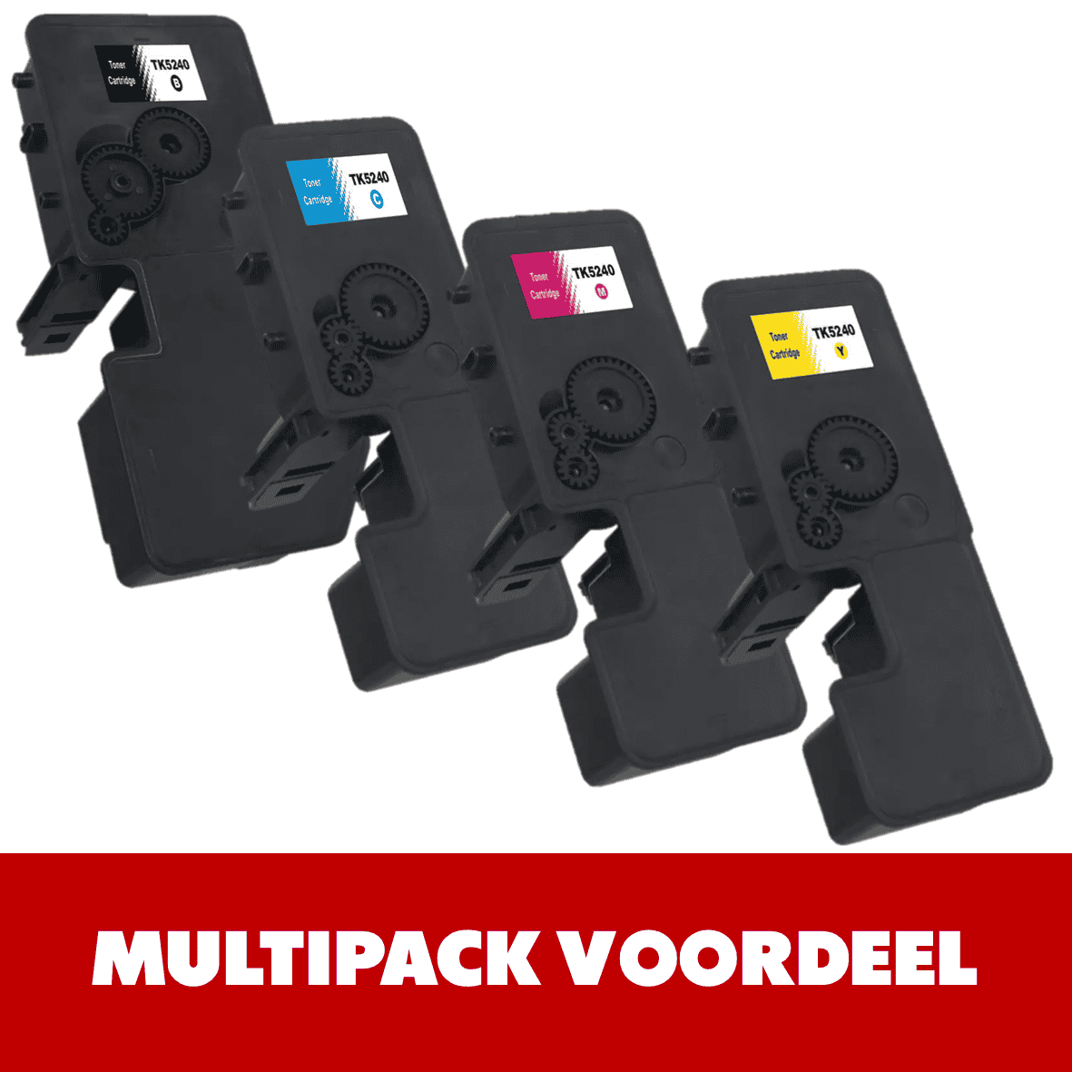 Huismerk TK5240 Kyocera Toner | Zwart en Kleuren | MultiPacks | Professioneel Gebruik | EU |