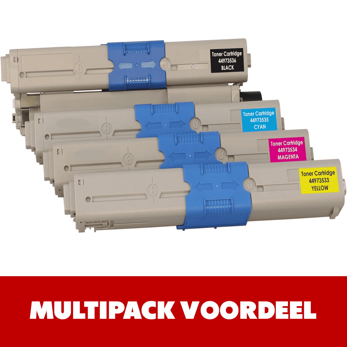 Huismerk C301 / C321 OKI Toner | Zwart en Kleuren | Diverse MultiPacks & Los | 100% Betrouwbaar | EU Ingekocht | CE