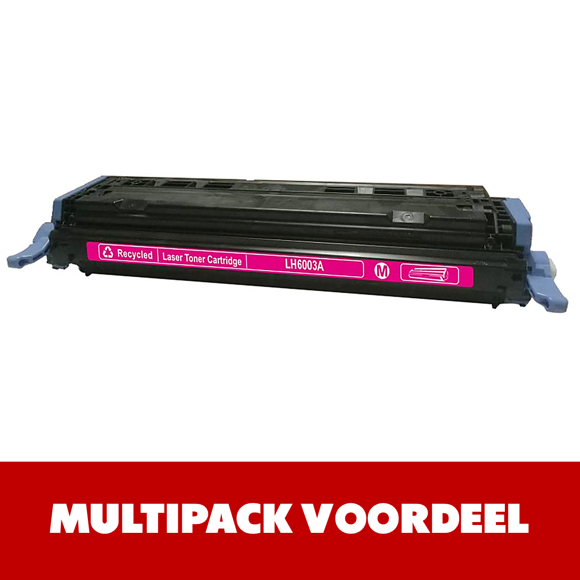 Huismerk HP 124A / Q6000 - Serie HP Toner | Zwart en Kleuren | MultiPacks | CE | Intensief Gebruik|
