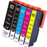 Huismerk 26 XL Epson Inktcartridges | MultiPacks & Los | XXL, Meer Prints, Zelfde Cartridge | ISO9001, ISO14001, CE, Rohs |