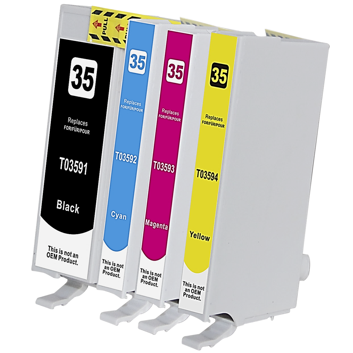 Huismerk 35 XL Epson Inktcartridges | MultiPacks & Los | XL, Meer Prints, Zelfde Cartridge | CE