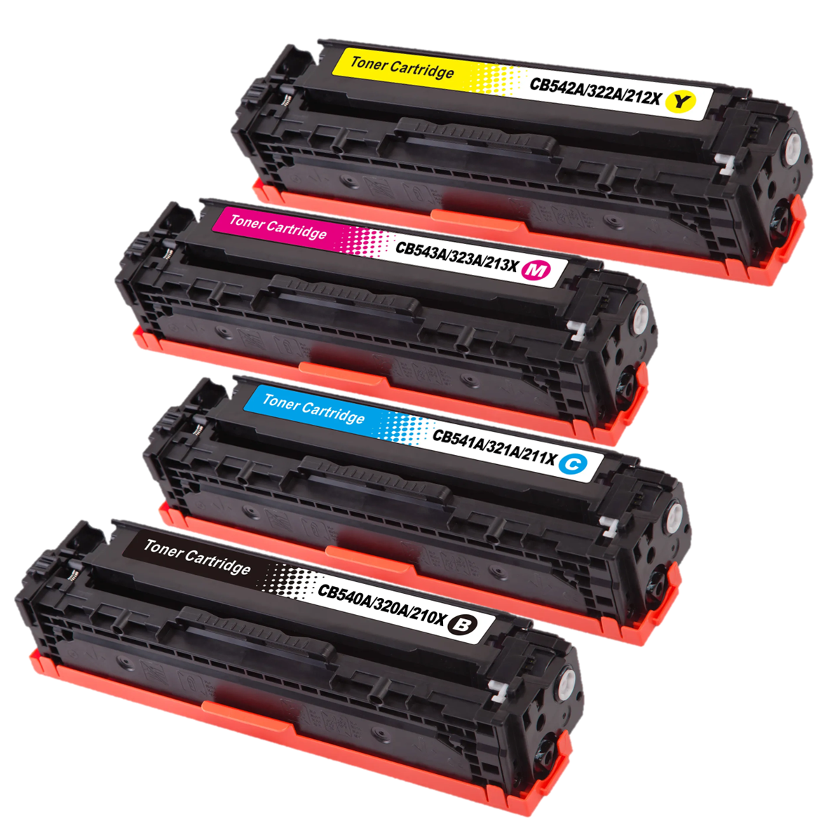 Huismerk HP 125A / CB54-Serie Toner | Zwart en Kleuren |Diverse MultiPacks & Los | CE | Geschikt Voor Intensief Gebruik|