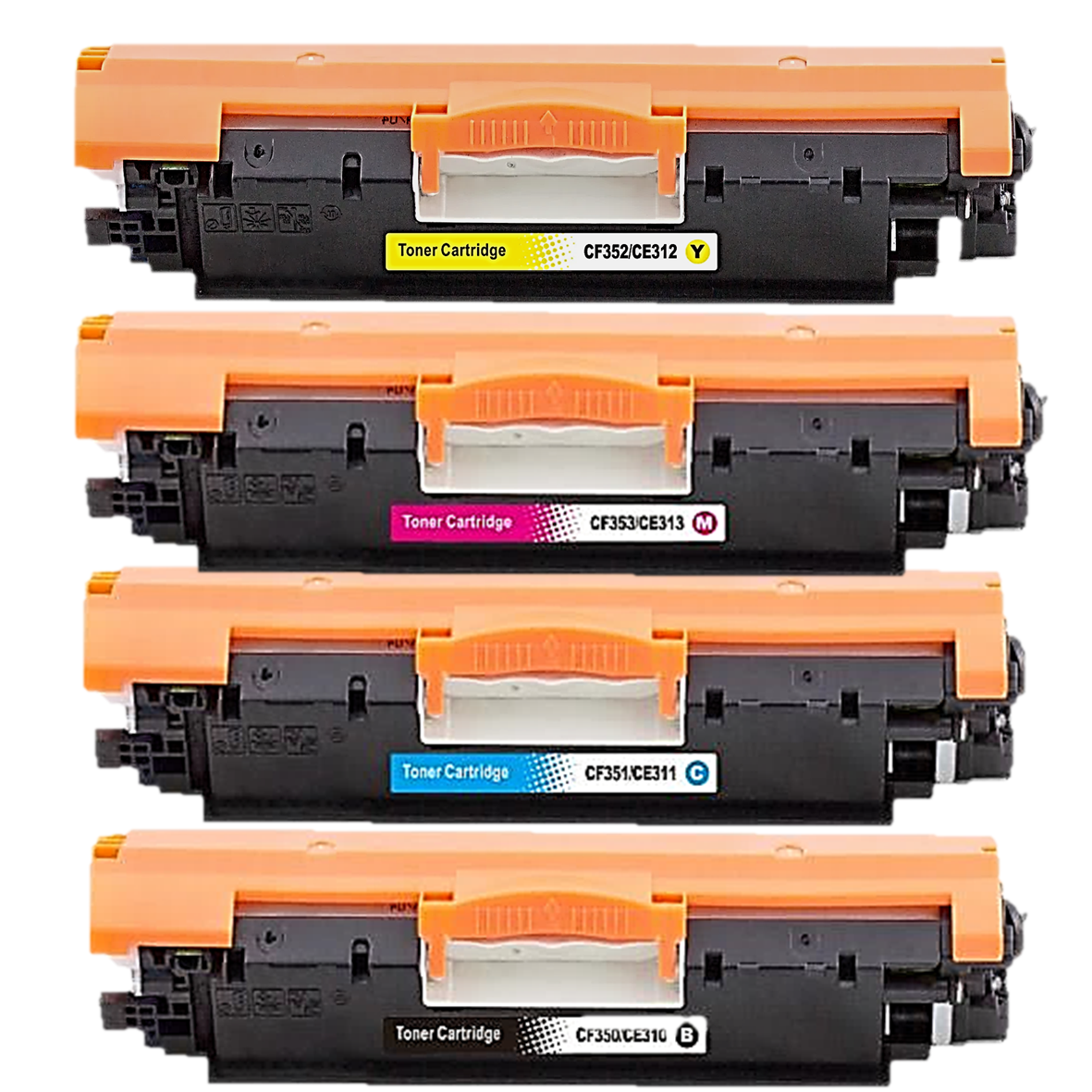Huismerk HP 126A / CE31-Serie HP Toner | Zwart en Kleuren |Diverse MultiPacks & Los | CE | Geschikt Voor Intensief Gebruik|