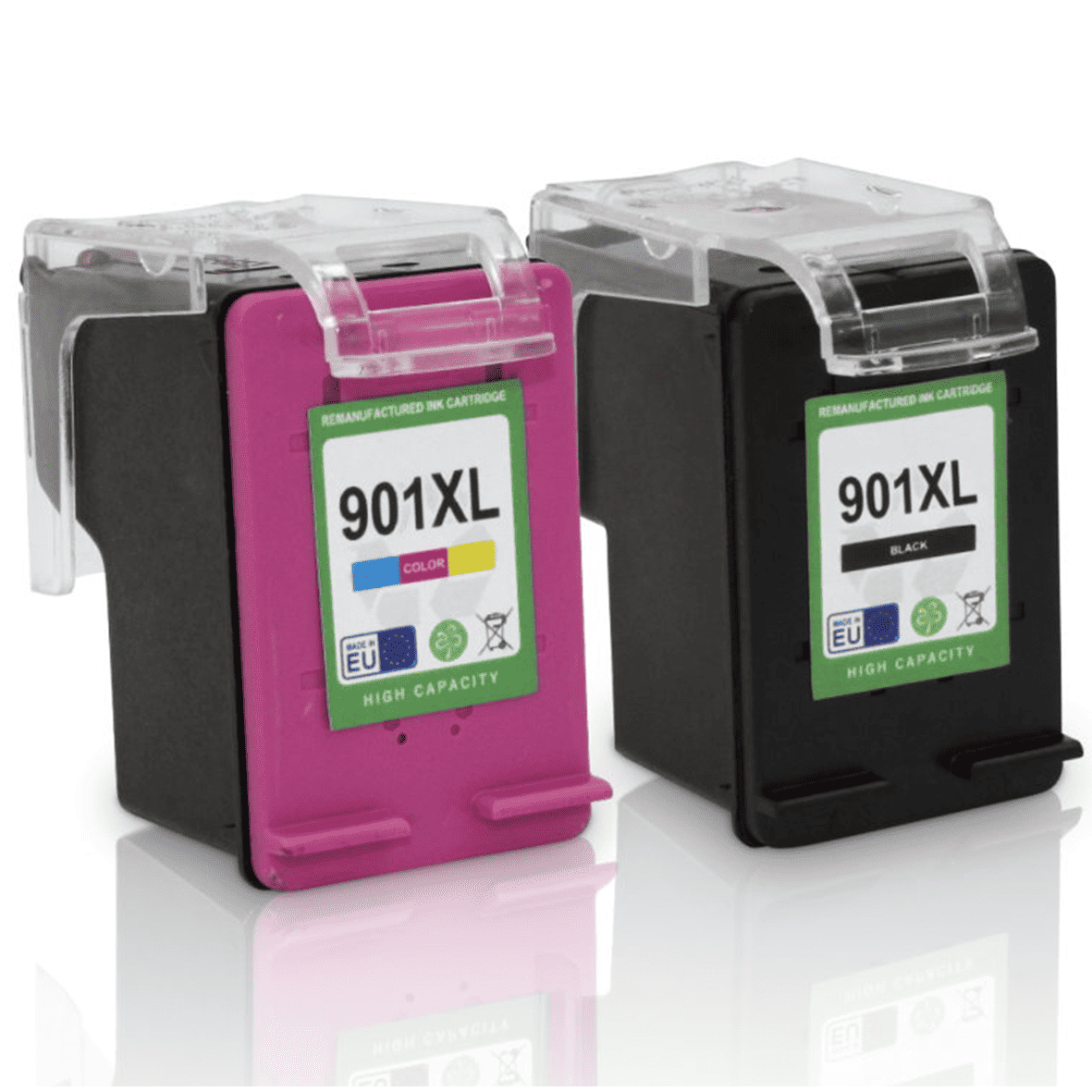 Huismerk HP 901 Inktcartridge | Instelbare MultiPacks | XXL Print Volume | CE |