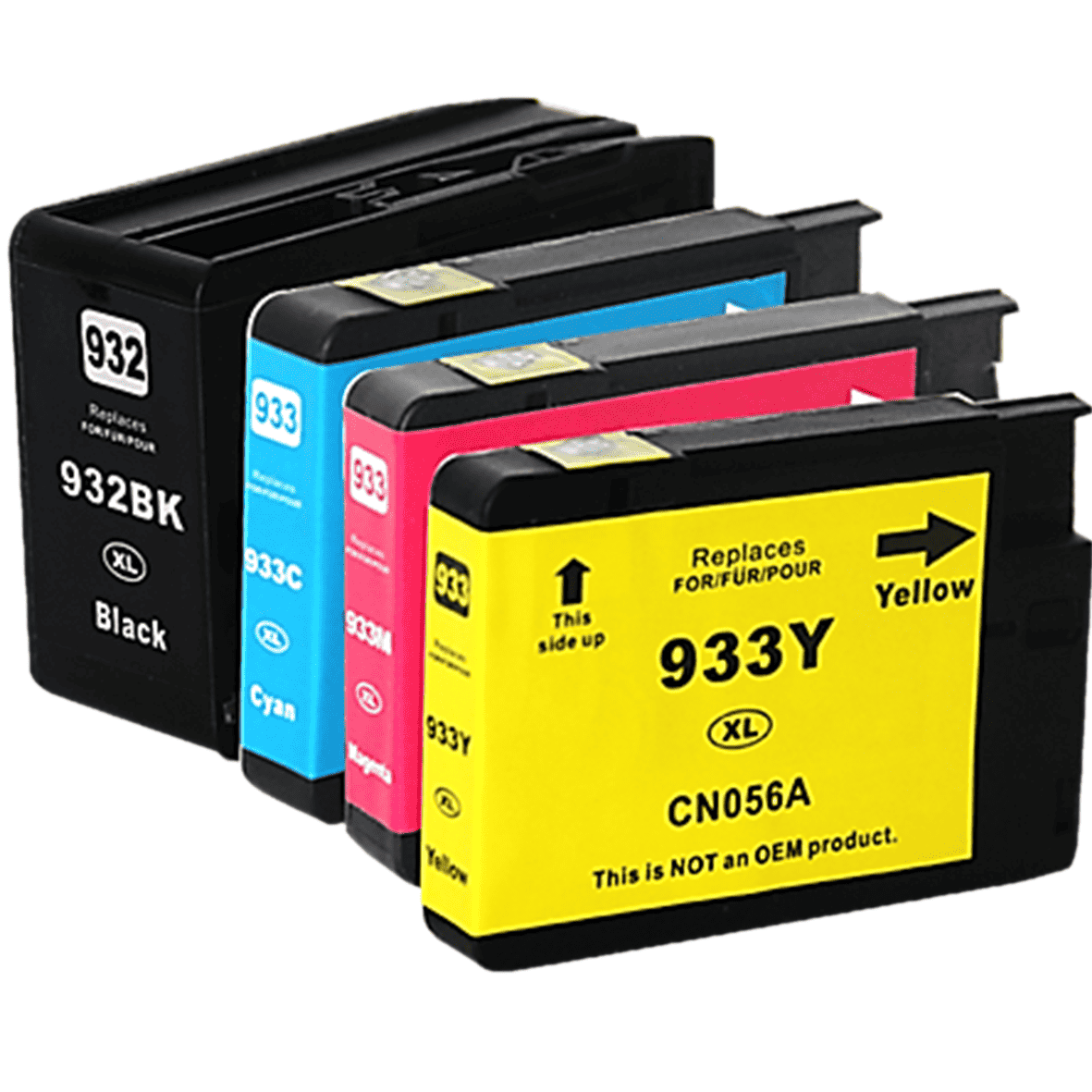 Huismerk HP 932 / HP 933 XL Inktcartridge | Instelbare MultiPacks | XXL Volume | CE |