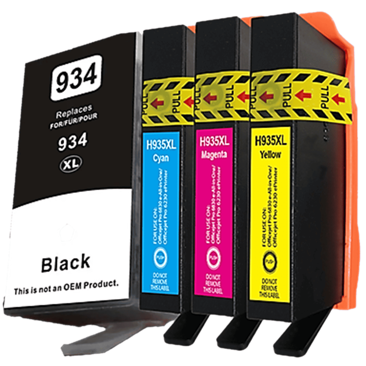 Huismerk HP 934 / HP 935 XL Inktcartridge | Instelbare MultiPacks | XXL Volume | CE |