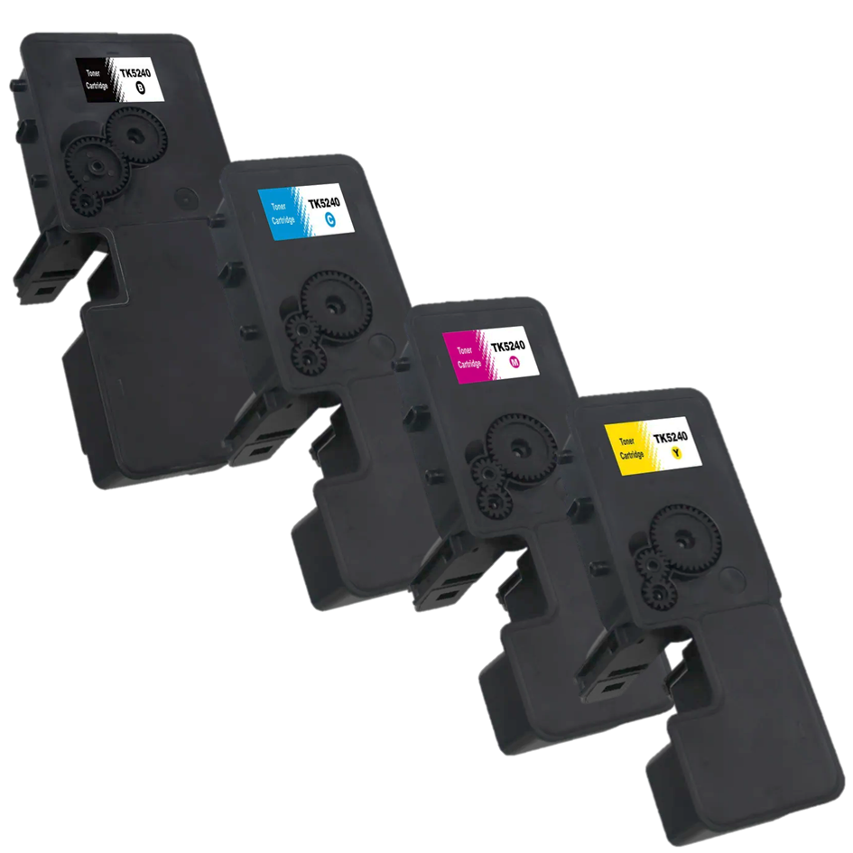 Private Label TK5240 Kyocera Toner | Black & Colour | MultiPacks | Professional Use | EU |