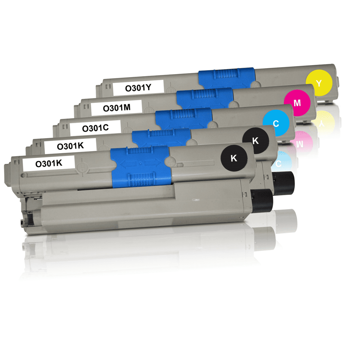 Huismerk C301 / C321 OKI Toner | Zwart en Kleuren | Diverse MultiPacks & Los | 100% Betrouwbaar | EU Ingekocht | CE