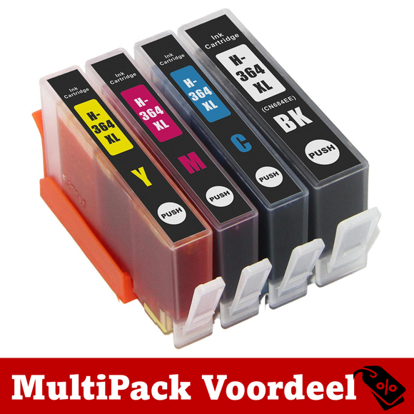 Huismerk HP 364 XL Inktcartridge | Diverse MultiPacks & Los | XL: Meer Prints, Zelfde Cartridge | Ook Professioneel | EU Ingekocht