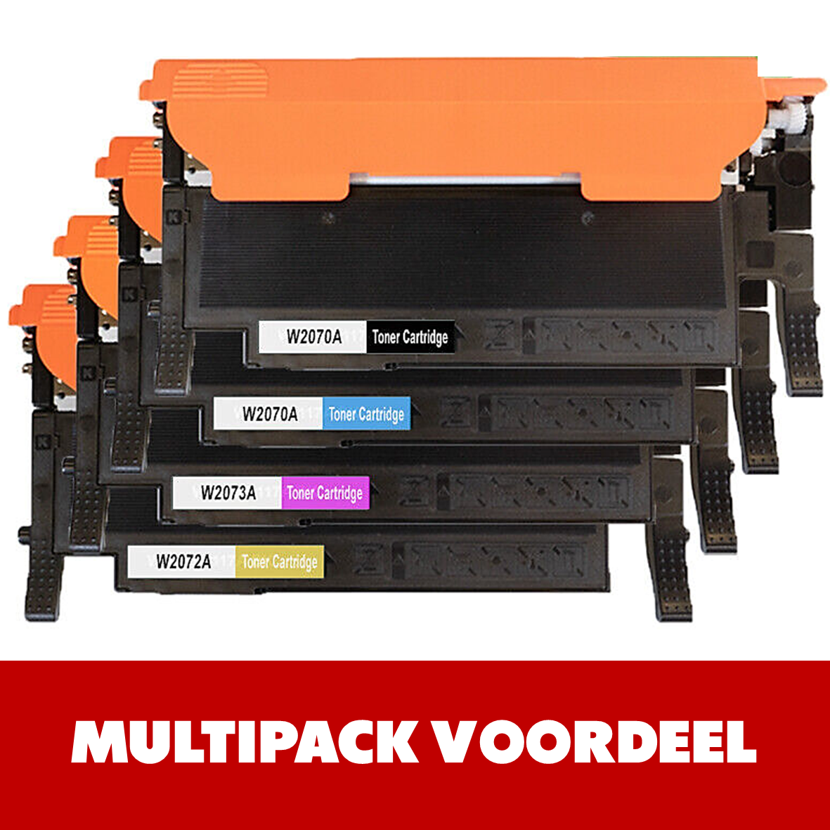 Huismerk HP 117A / W207-Serie Toner | Zwart en Kleuren | MultiPacks | EU |