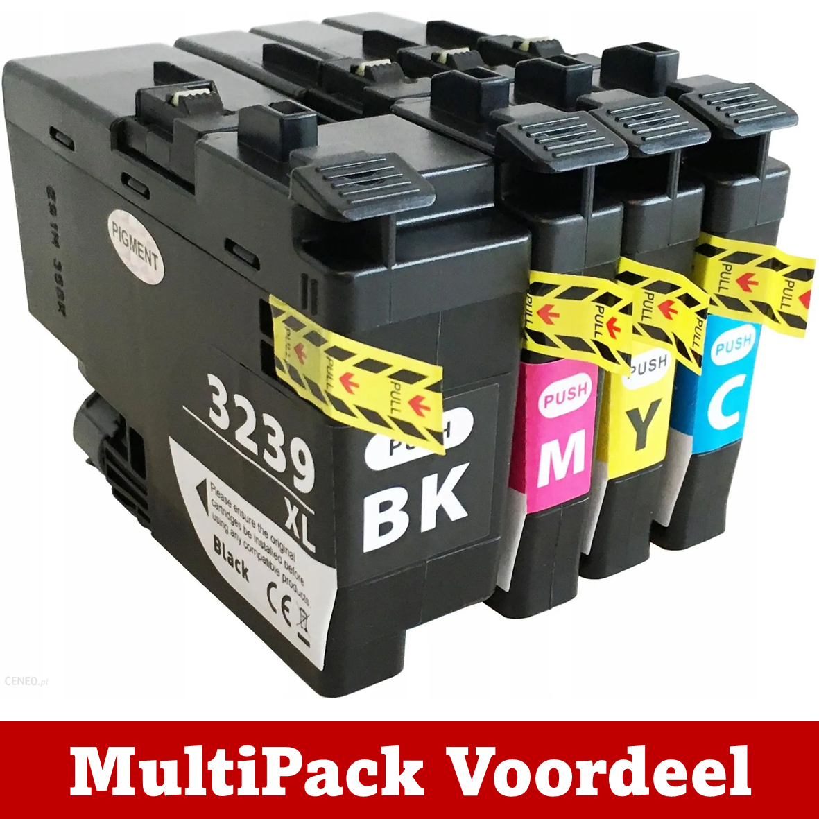 Huismerk LC3239/ LC3237 XL Brother Inktcartridges | Zwart en Kleuren | MultiPacks & Los | XL Veel Meer Prints, Zelfde Formaat |