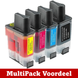 Huismerk LC900 Brother Inktcartridges | Zwart en Kleuren | Diverse MultiPacks & Los | XL Veel Meer Prints, Zelfde Formaat |