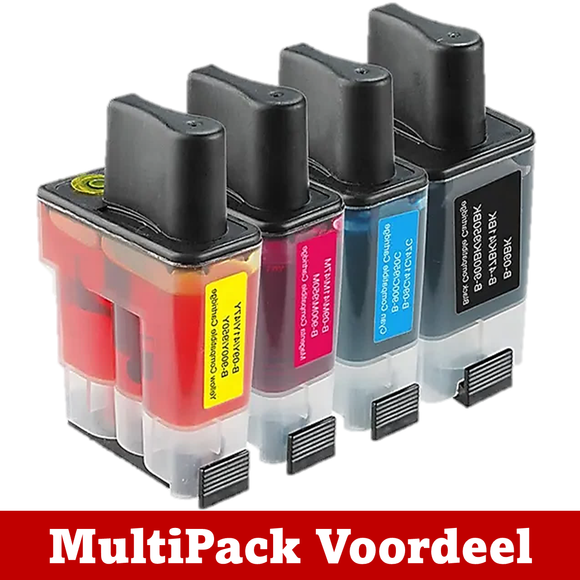 Huismerk LC900 Brother Inktcartridges | Zwart en Kleuren | Diverse MultiPacks & Los | XL Veel Meer Prints, Zelfde Formaat |