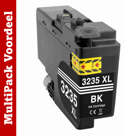 Huismerk LC3235/ LC3233 XL Brother Inktcartridges |  Zwart en Kleuren | MultiPacks & Los | XL Veel Meer Prints, Zelfde Formaat |