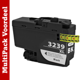 Huismerk LC3239/ LC3237 XL Brother Inktcartridges | Zwart en Kleuren | MultiPacks & Los | XL Veel Meer Prints, Zelfde Formaat |