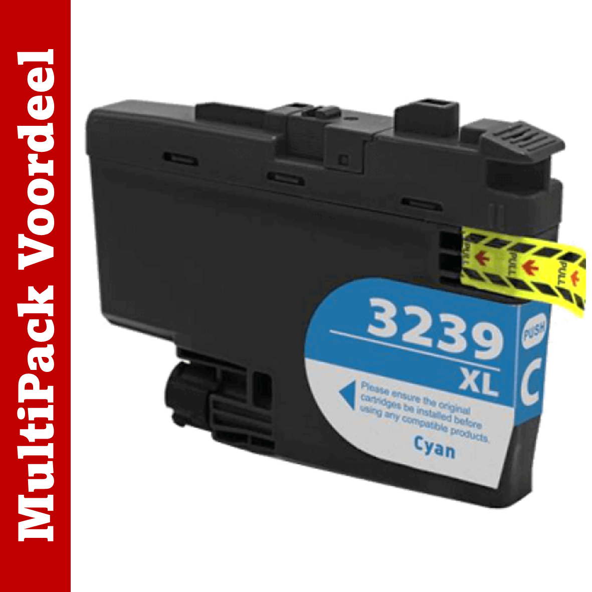 Huismerk LC3239/ LC3237 XL Brother Inktcartridges | Zwart en Kleuren | MultiPacks & Los | XL Veel Meer Prints, Zelfde Formaat |