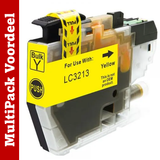 Huismerk LC3213/ LC3211 XL Brother Inktcartridges | Zwart en Kleuren | MultiPacks & Los | XL Veel Meer Prints, Zelfde Formaat |