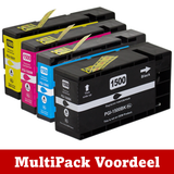Huismerk 1500 / 1500 XL Canon Inktcartridges | Diverse MultiPacks & Los | Geschikt Voor Professioneel Gebruik| EU Ingekocht |