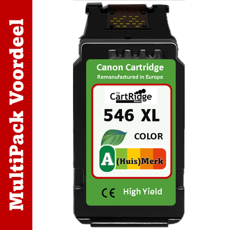 Huismerk 545 / 546 XXL Canon Inktcartridges | MultiPacks | Professioneel Gebruik| EU |