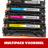Huismerk HP 125A  / CB54-Serie Toner | Zwart en Kleuren |Diverse MultiPacks & Los | CE | Geschikt Voor Intensief Gebruik|