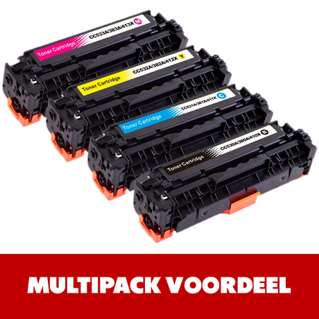 Private Label HP 304A / CC53-Series Toner | Black and Colors | Various MultiPacks &amp; Loose | CE | Suitable for intensive use |