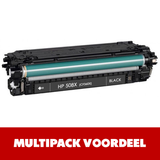 Huismerk HP 508X/ 508a / CF36-Serie HP Toner | Zwart en Kleuren |Diverse MultiPacks & Los | CE | Geschikt Voor Intensief Gebruik