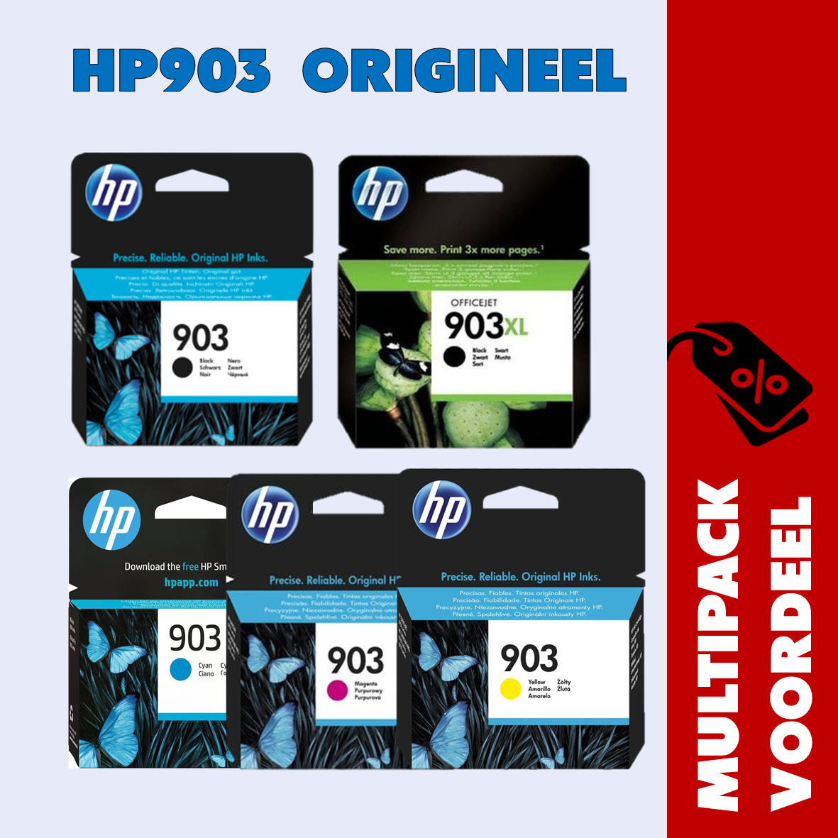 HP 903 Inktcartridges Origineel