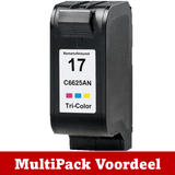 Huismerk HP 17 XL Inktcartridge | Kleur | Diverse MultiPacks & Los | XL: Meer Prints, Zelfde Cartridge | Ook Professioneel | EU Ingekocht |