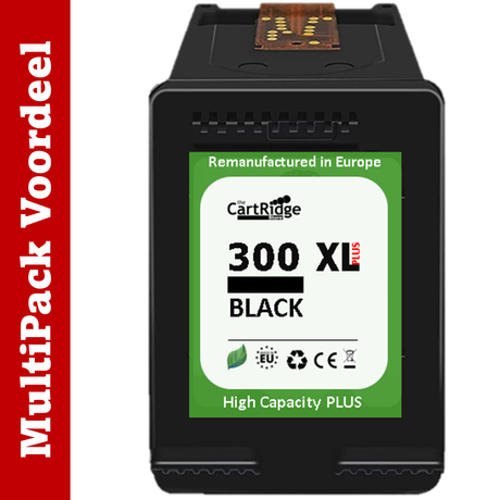 Huismerk HP 300 XL Inktcartridge | Instelbare MultiPacks | Meer Prints | Ook Professioneel | CE |