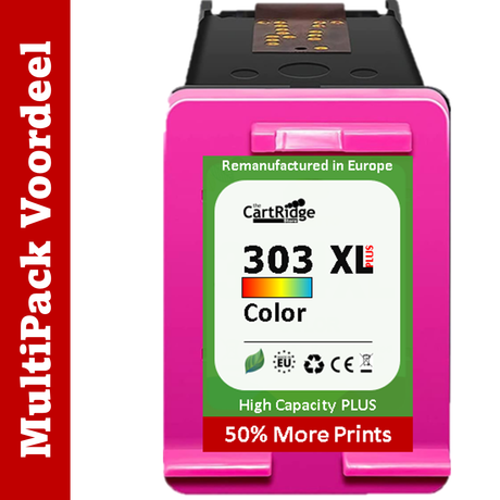 Huismerk HP 303 XL Inktcartridge | MultiPacks | Meer Prints | Ook Professioneel | CE |