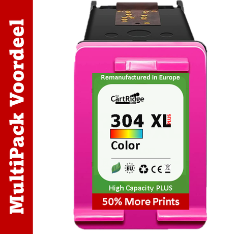 Huismerk HP 304 XL Inktcartridge | MultiPacks | Meer Prints | Ook Professioneel | CE |