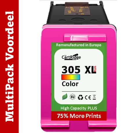 Huismerk HP 305 XXL Inktcartridge | MultiPacks | XXL Vulling | CE |